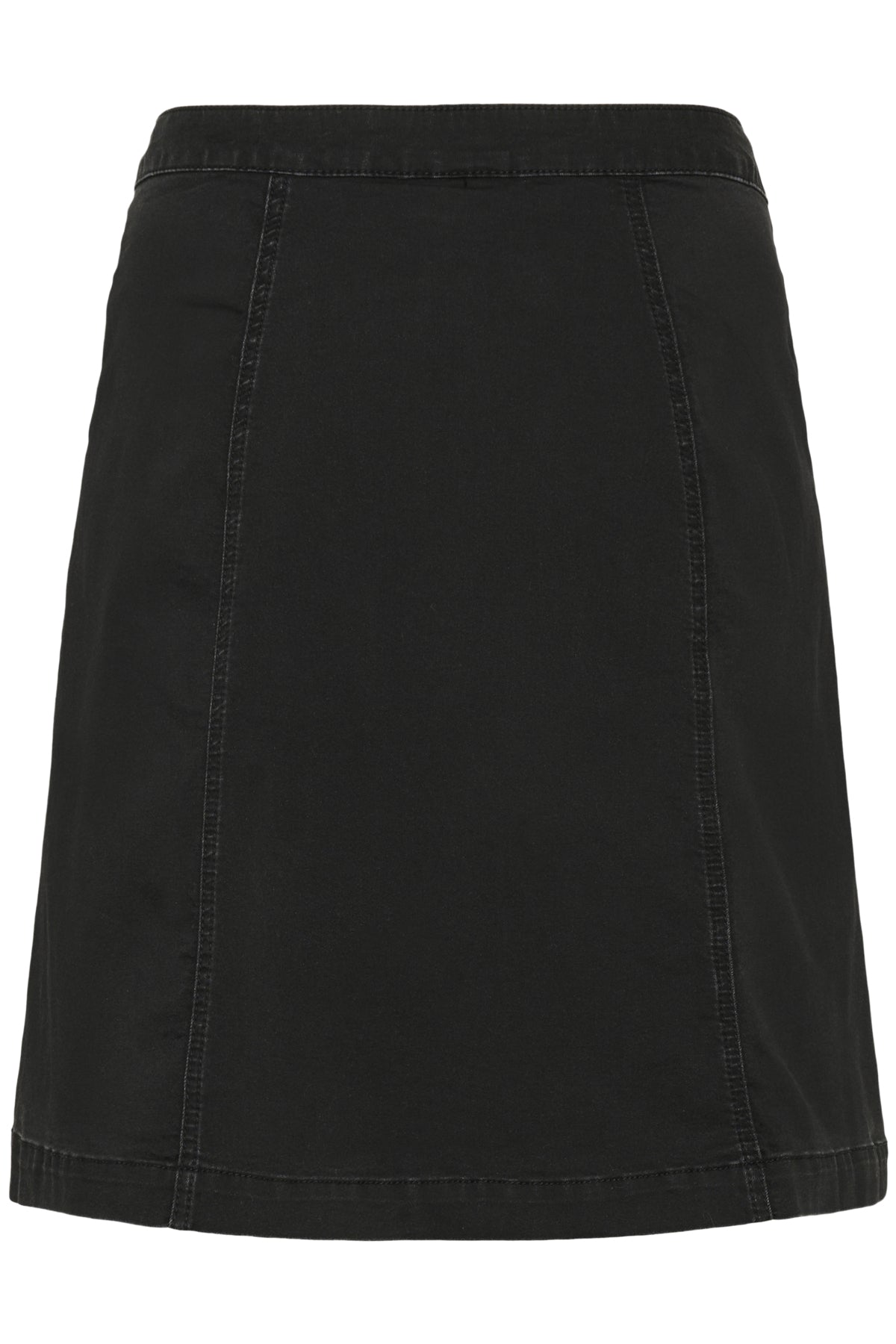 CRUniforma Denim Skirt Black Washed Denim - 10614923