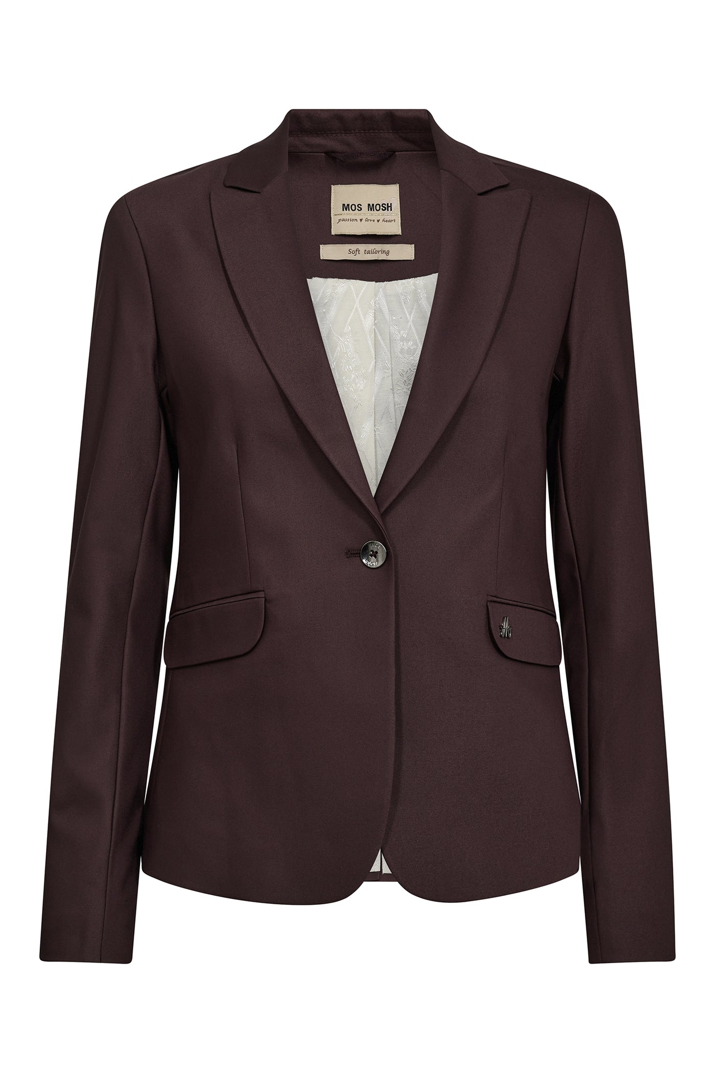 Blake Night Blazer Sustainable FUDGE - 112579
