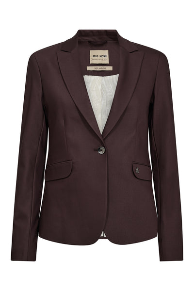Blake Night Blazer Sustainable FUDGE - 112579 Thumbnail