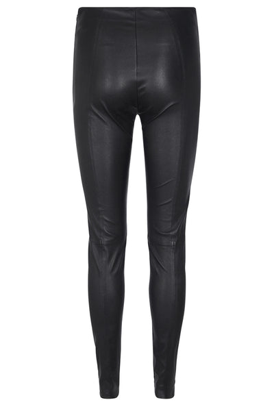 Lucille Stretch Leather Leggin Black - 124220 Thumbnail