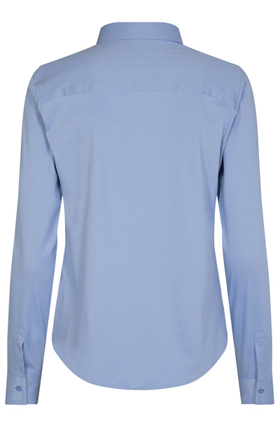 Tina Jersey Shirt Bel Air Blue - 131660 Thumbnail