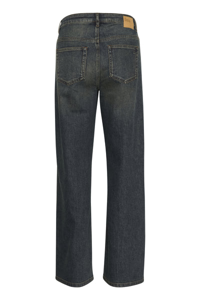 35 THE LOUIS 139  HIGH WIDE Y Dark Blue Dirty Wash - 10704222 Thumbnail