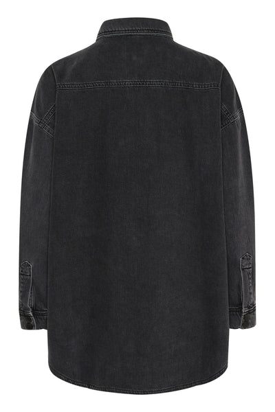 MaloMW 143 Shirt Dark Grey Wash - 10704347 Thumbnail