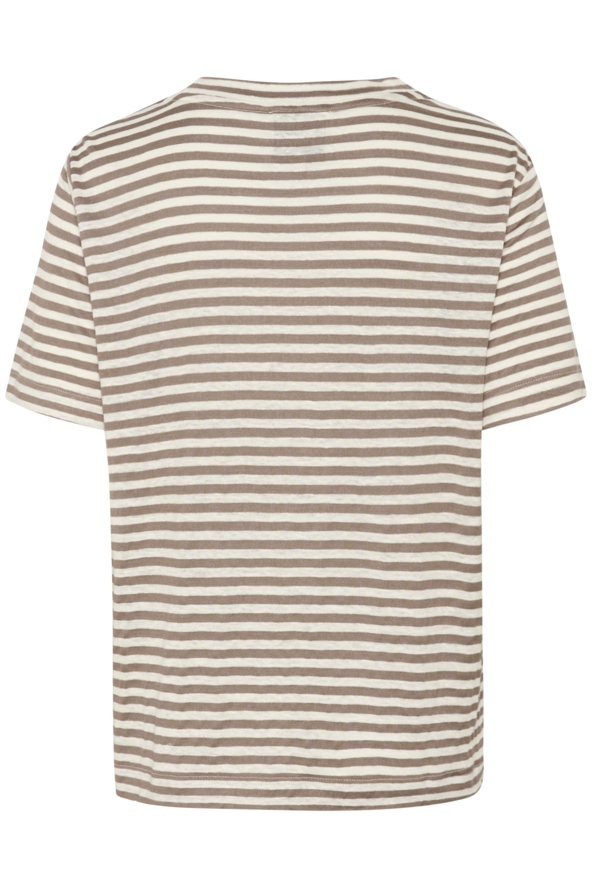 LisaMW Striped Tee Major Brown Striped - 10704599