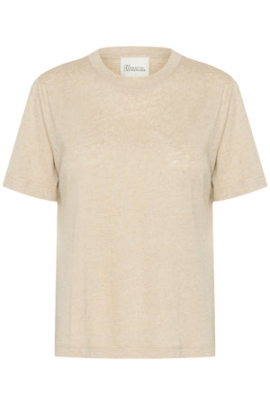 LisaMW Tee Oatmeal Melange - 10704762