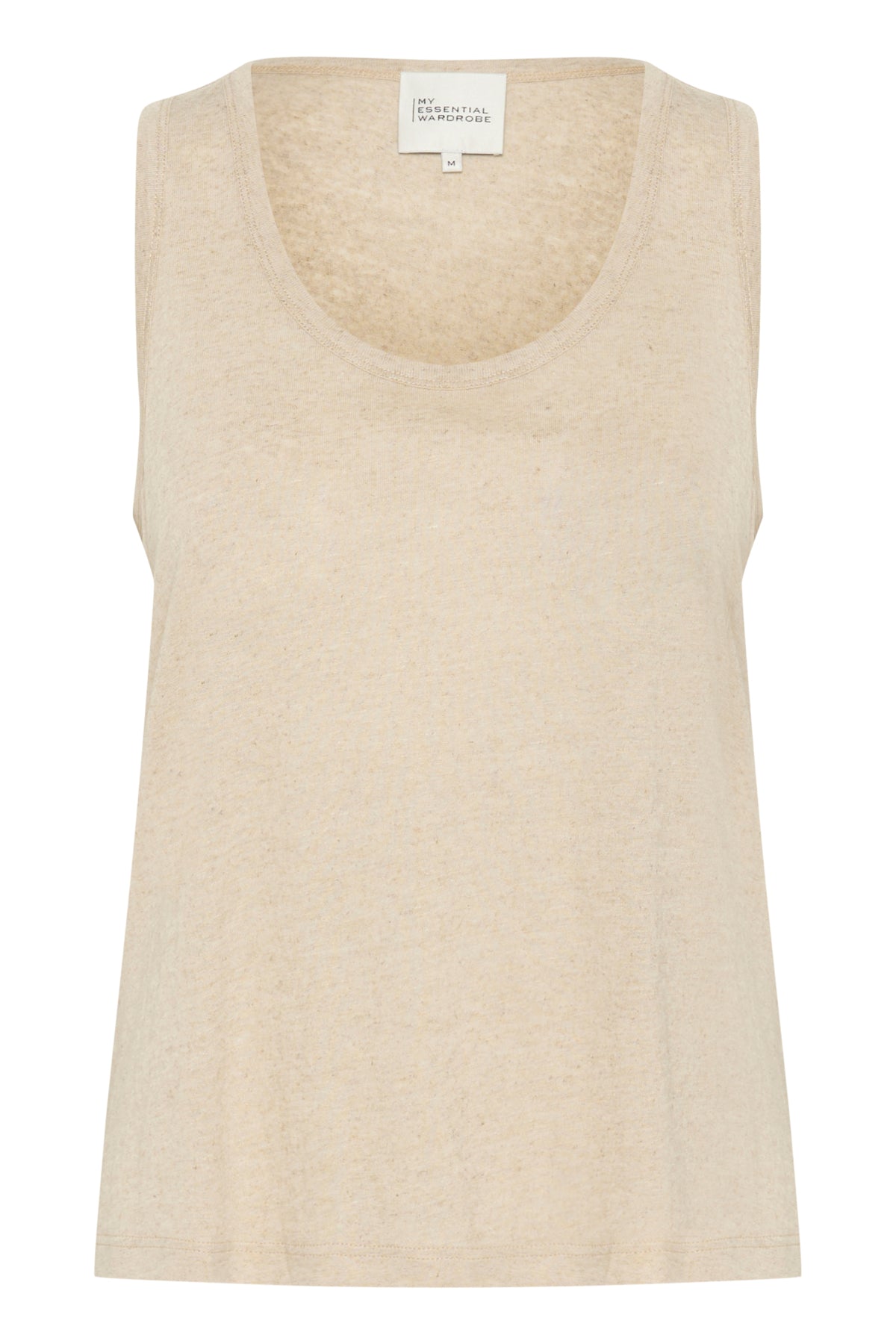 LisaMW Top Oatmeal Melange - 10704763