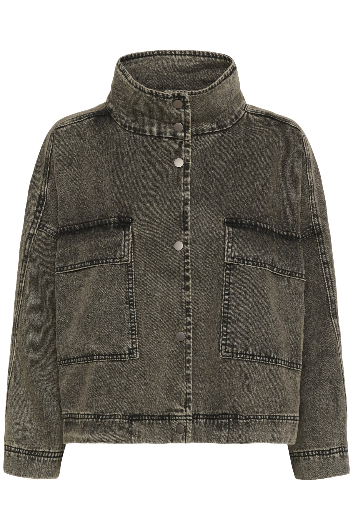 TessaMW 160 Jacket Medium Grey Dirty Wash - 10704774