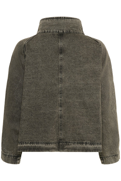 TessaMW 160 Jacket Medium Grey Dirty Wash - 10704774 Thumbnail