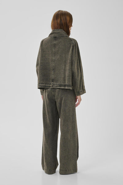 TessaMW 160 Jacket Medium Grey Dirty Wash - 10704774 Thumbnail