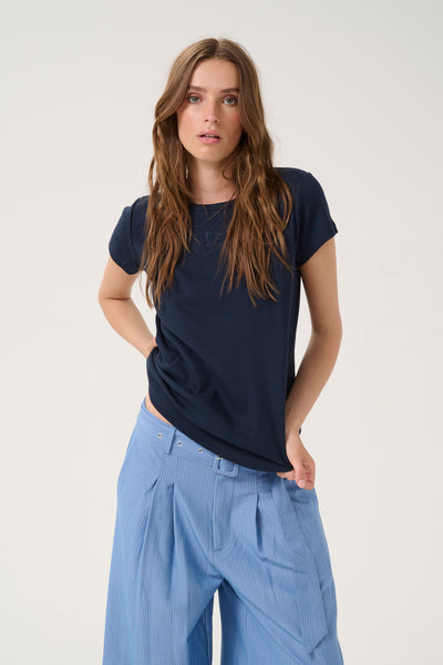 MandyMW Tee Dark Sapphire Blue Thumbnail