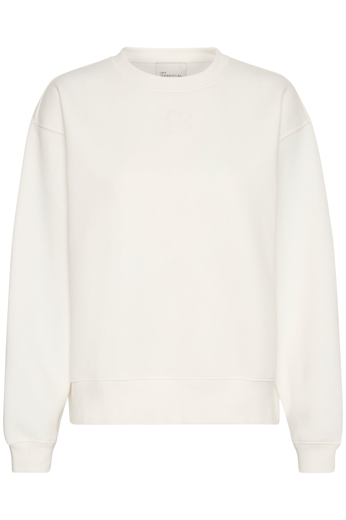 DiegoMW Logo Print Sweat Snow White - 10704925