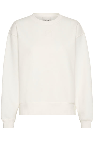 DiegoMW Logo Print Sweat Snow White - 10704925 Thumbnail