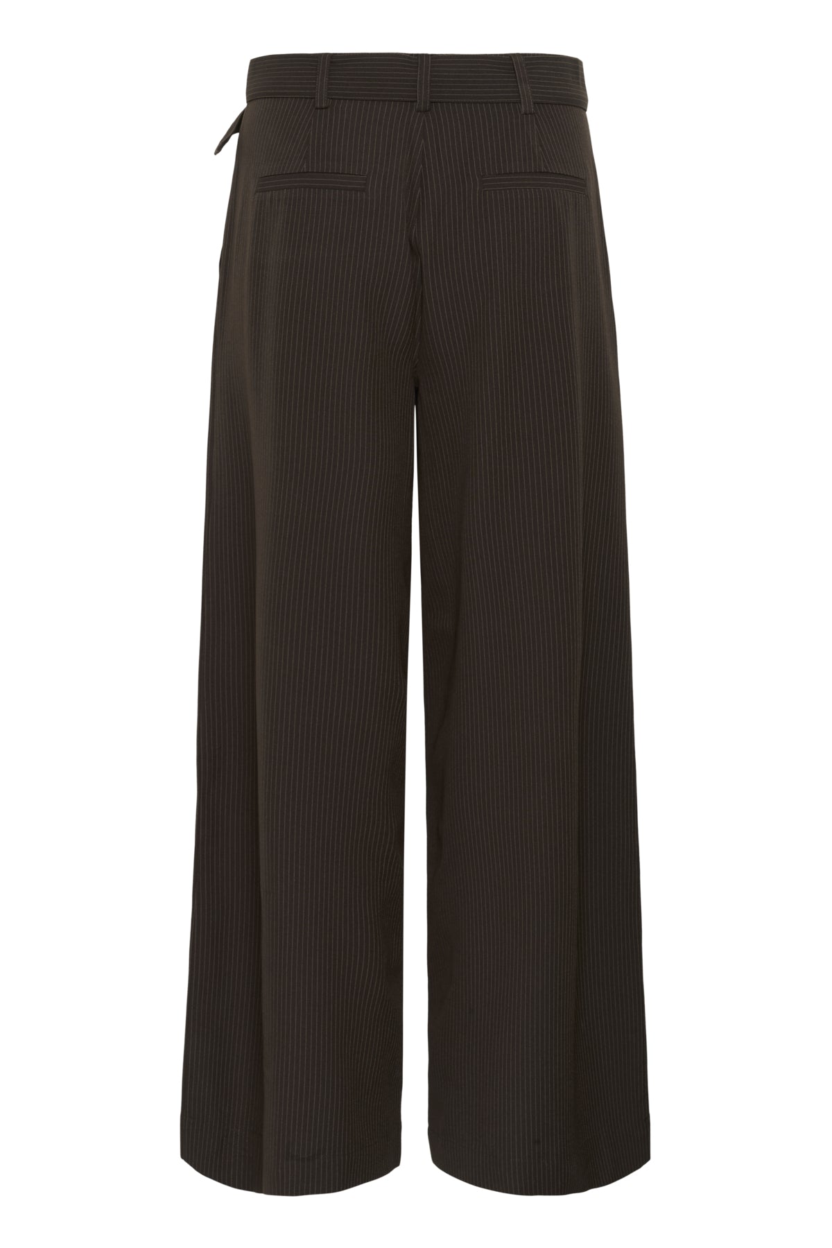 VittaMW High Wide Pant Espresso W. Stripe