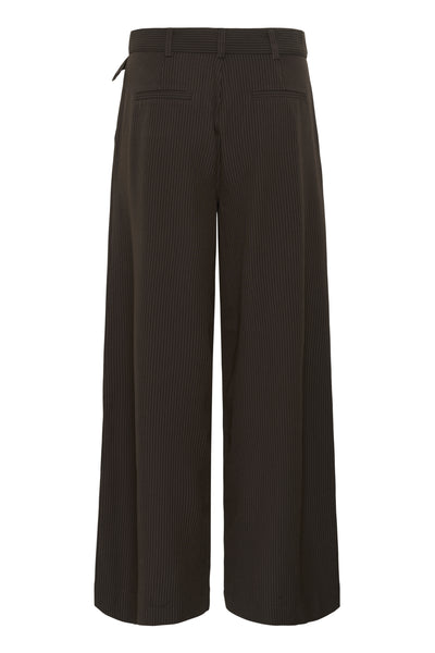 VittaMW High Wide Pant Espresso W. Stripe Thumbnail