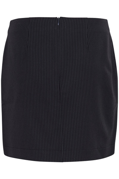 VittaMW Skirt Dark Sapphire Blue W. stripe - 10705000 Thumbnail