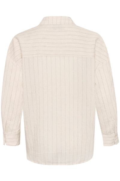LimaMW Shirt Oatmeal Melange - 10705019 Thumbnail