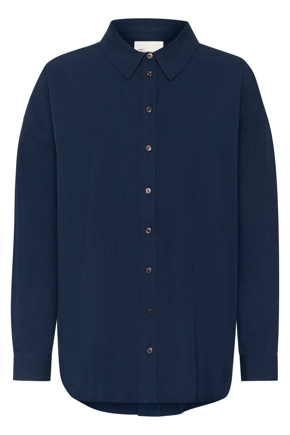 SunnaMW Boxy Shirt Dark Sapphire Blue - 10705021