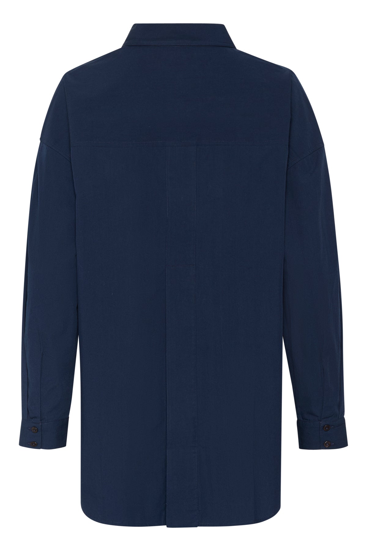 SunnaMW Boxy Shirt Dark Sapphire Blue - 10705021
