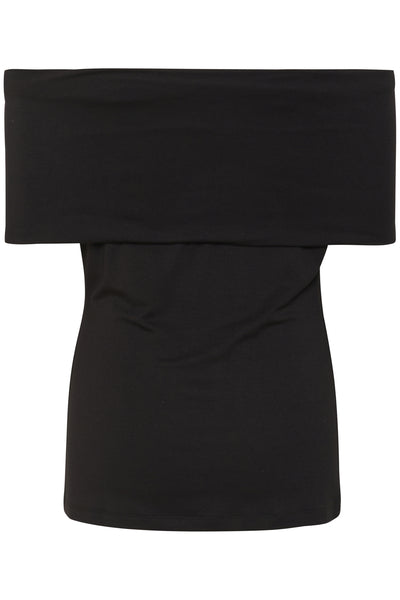 VistaMW Off Shoulder Top Black - 10705033 Thumbnail