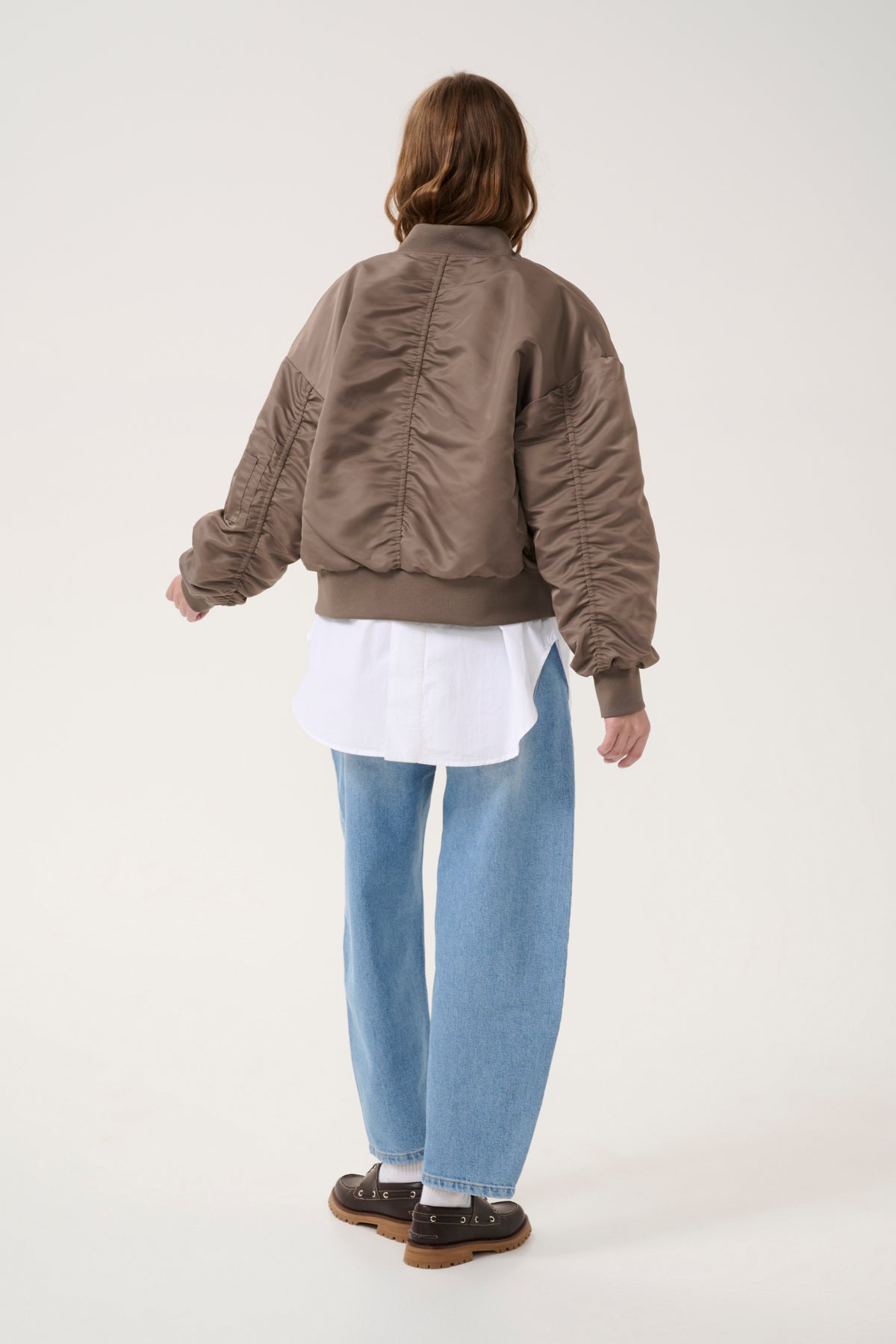 HelgaMW Short  Bomber Jacket Major Brown - 10705042