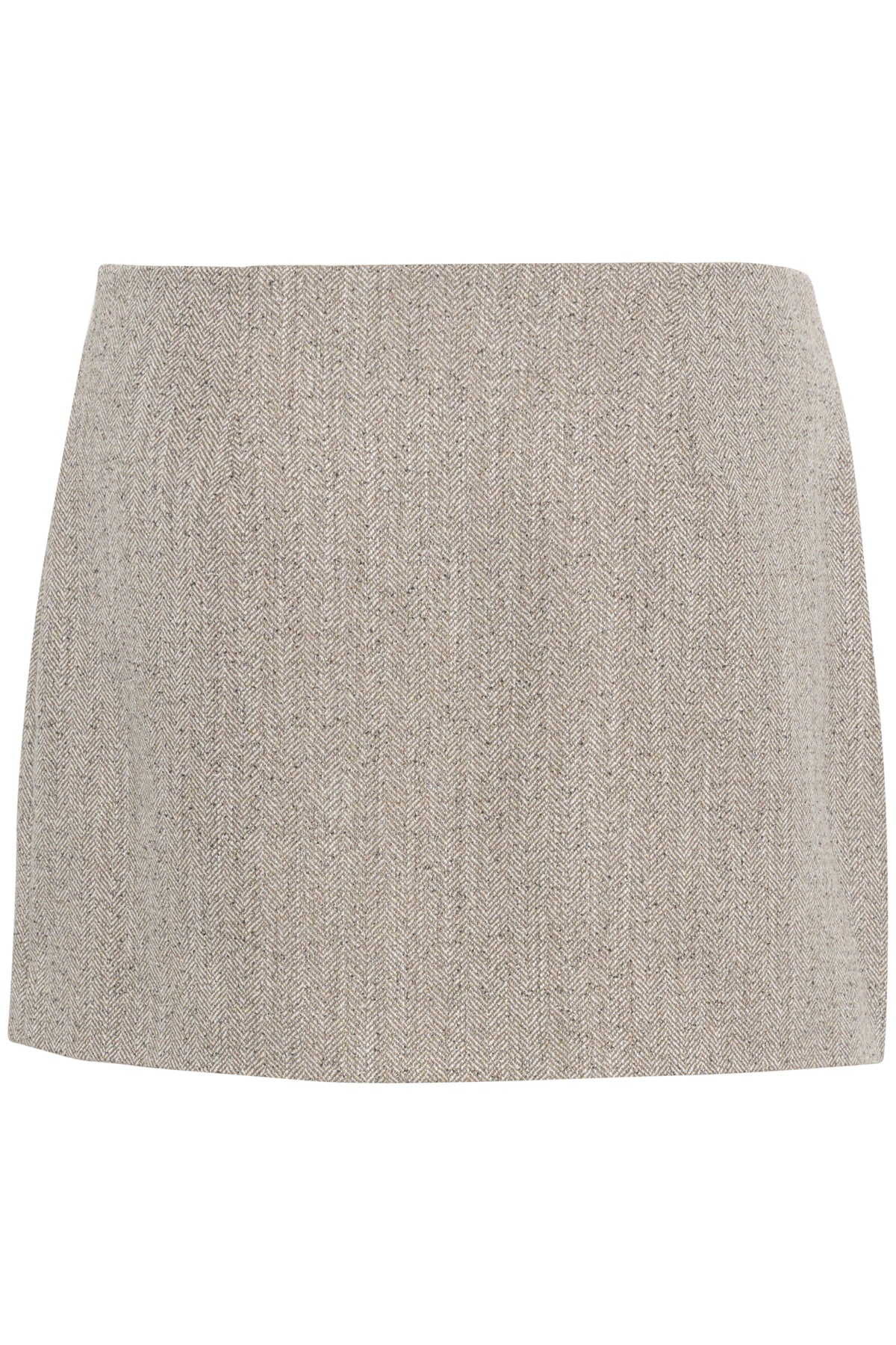EmmyMW Wrap Skirt Oatmeal Melange - 10705054