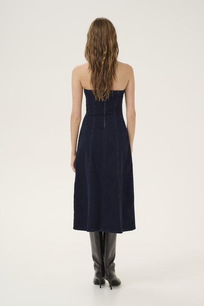 AyoMW 158 Dress Dark Blue Un-Wash - 10705055 Thumbnail