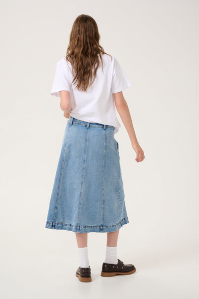 DangoMW 144 Skirt Light Blue Retro Wash - 10705061 Thumbnail