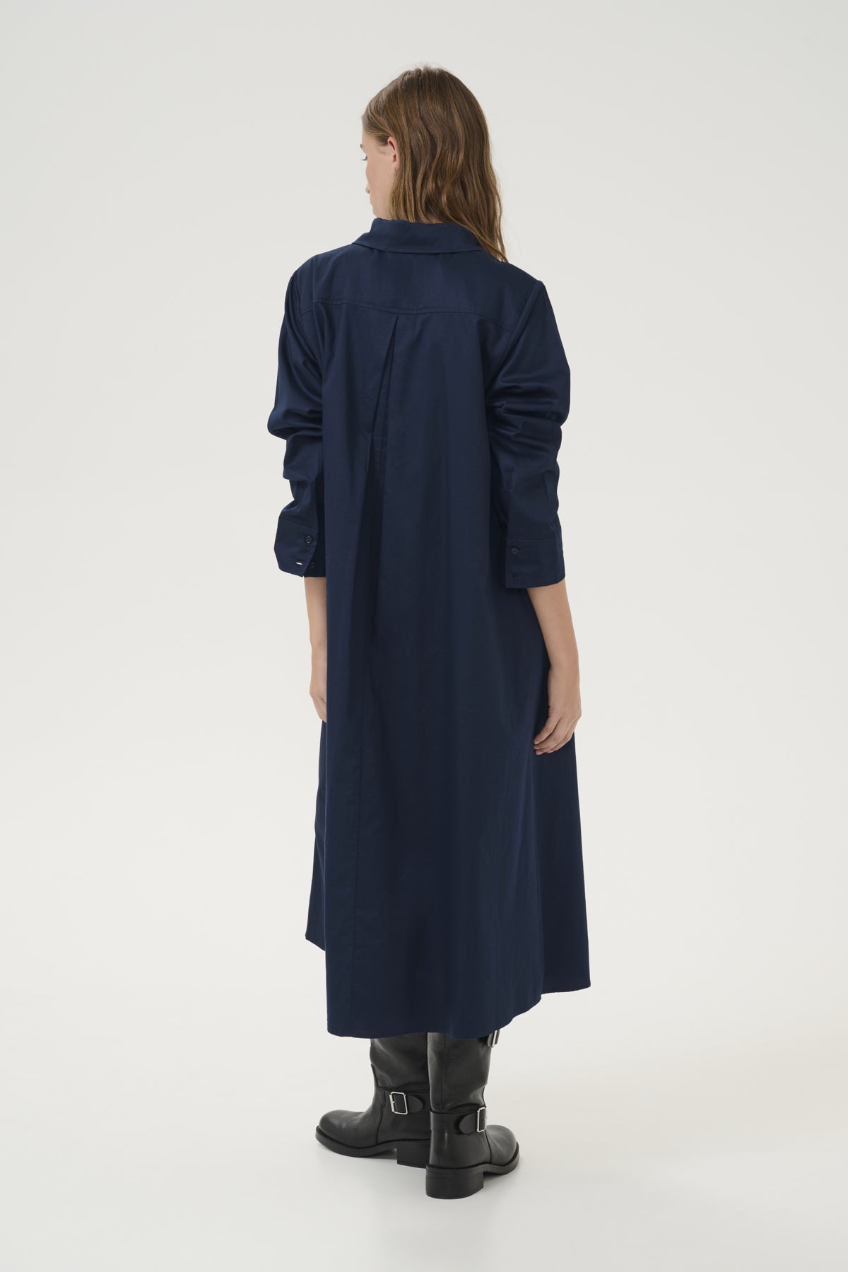 SunnaMW Long Dress Dark Sapphire Blue - 10705067