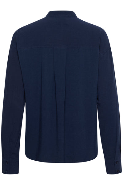 TiraMW Shirt Dark Sapphire Blue - 10705068 Thumbnail