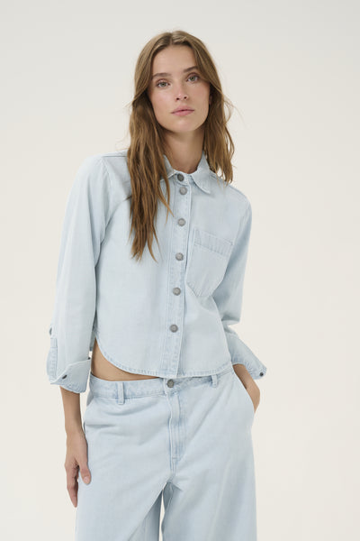 WinnieMW 160 Shirt Light Blue Wash - 10705095 Thumbnail