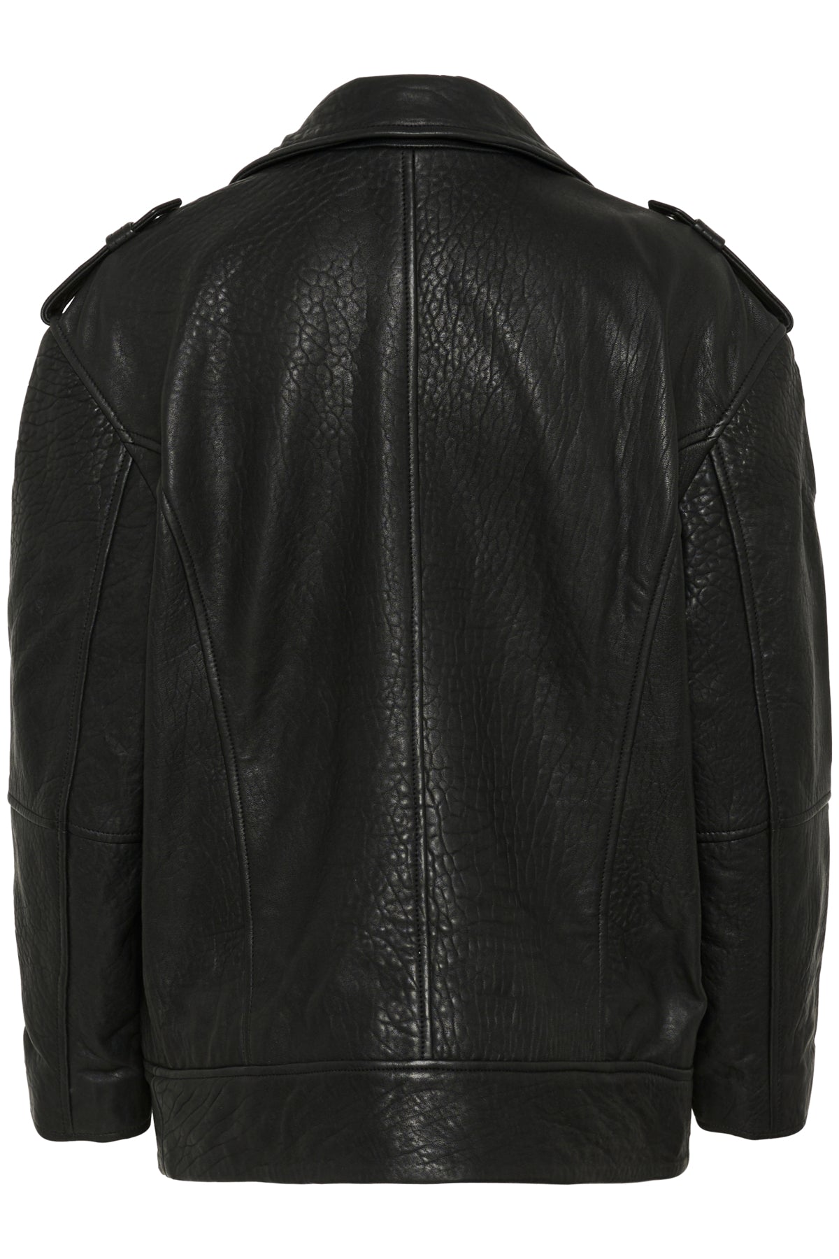 GinaMW Leather Jacket Black