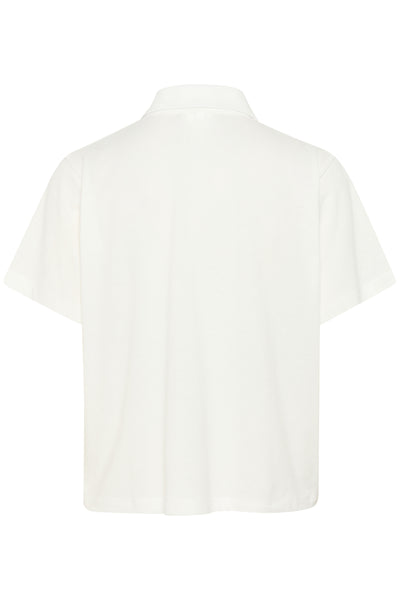 AbbyMW Polo Tee Snow White - 10705134 Thumbnail