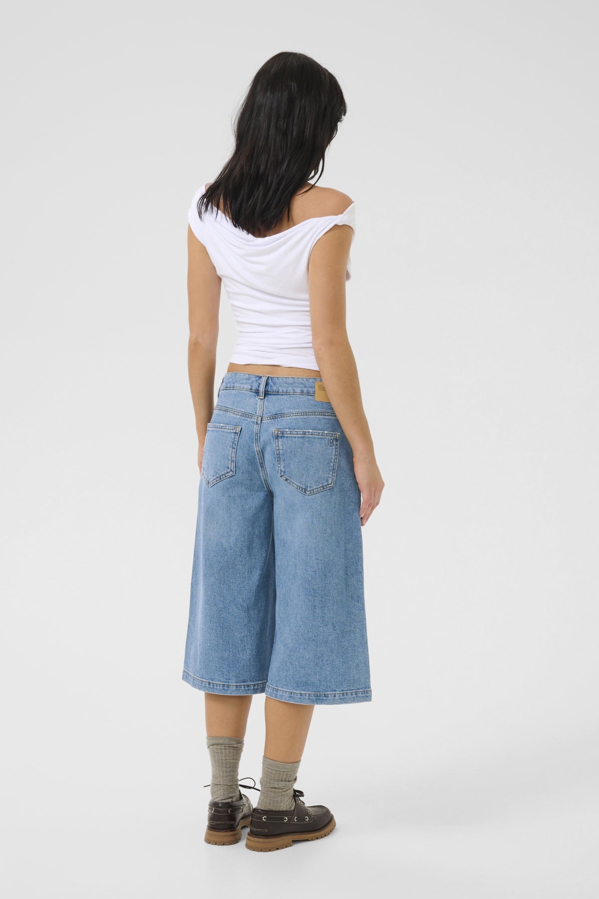 DangoMW 139 High X-Wide Shorts Medium Blue Wash - 10705151