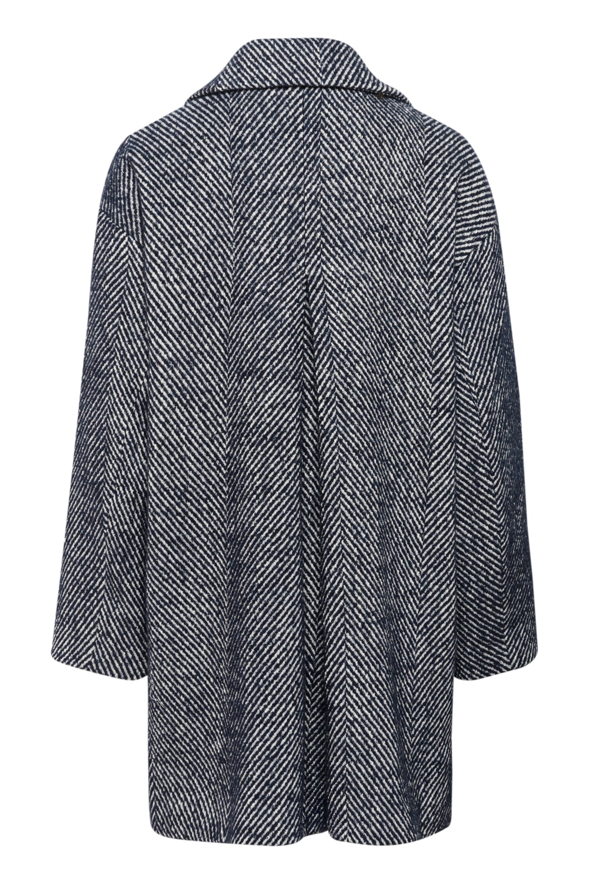 MaggieMW Knee Coat After Midnight - Off white - 10705190
