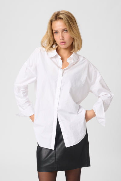 03 THE BOXY SHIRT Bright White - 10705193 Thumbnail