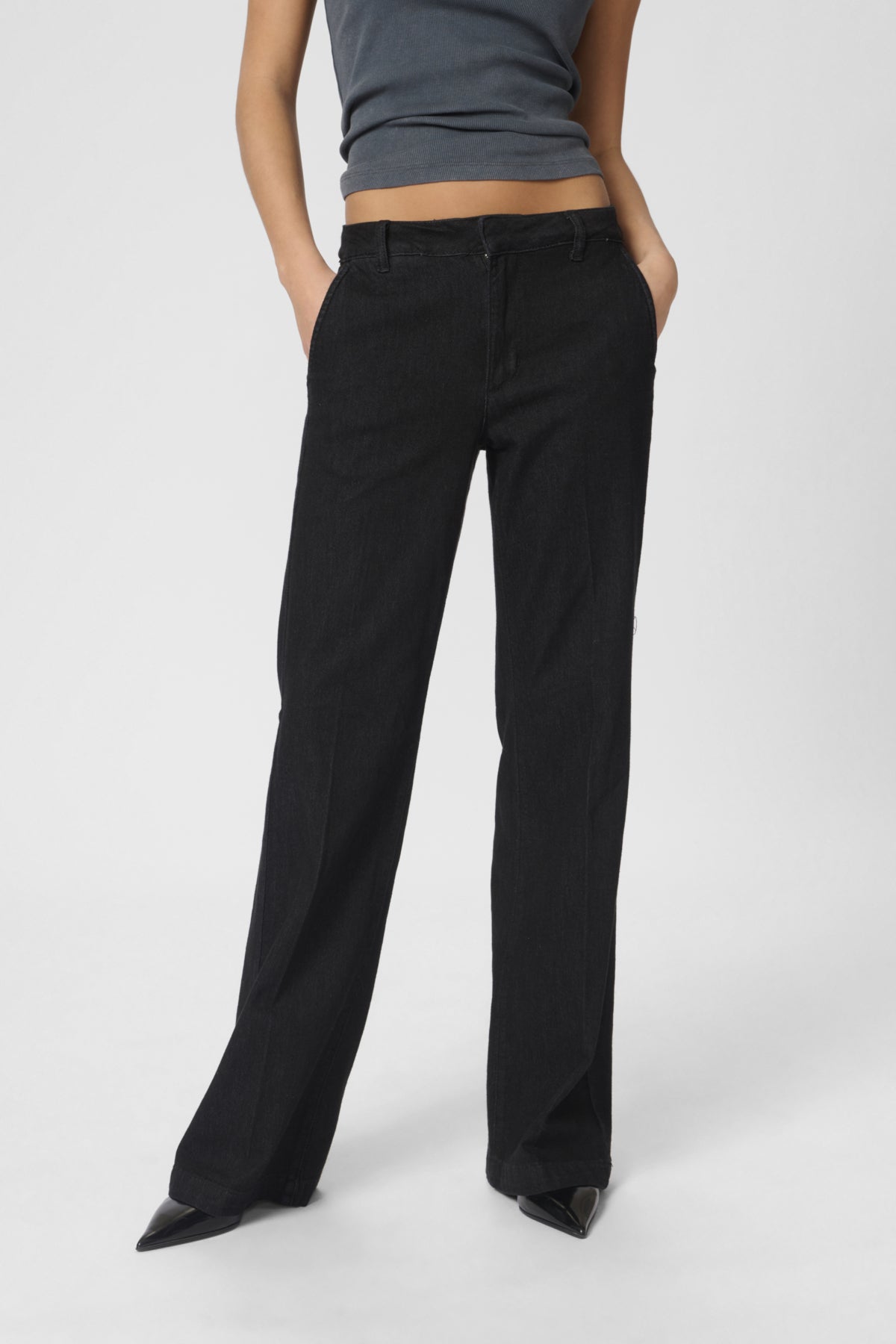30 THE LARA 115 PANT Black Wash - 10705210
