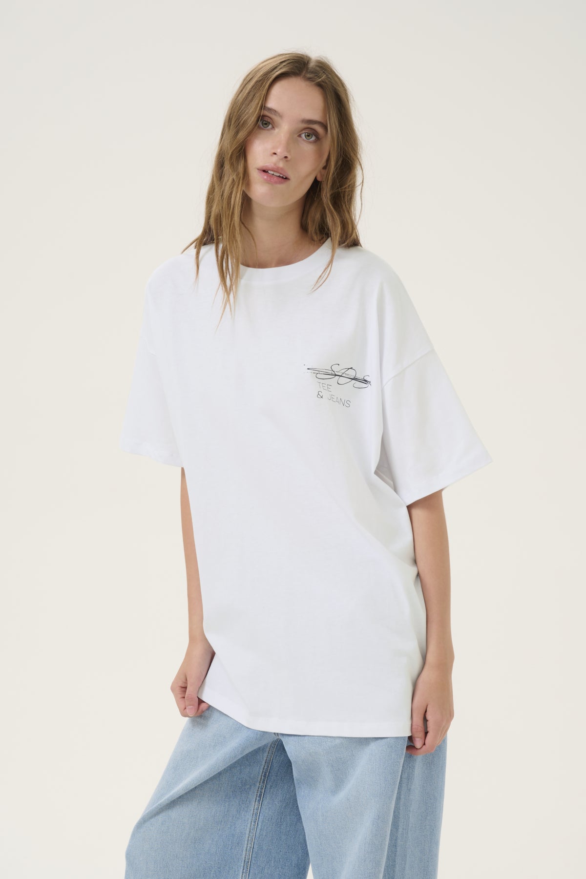LisaMW SOS Tee Bright White - 10705211