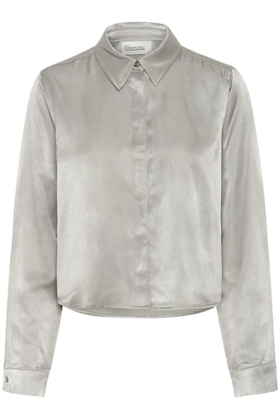 EstelleMW Short Shirt Moon Mist - 10705227 Thumbnail