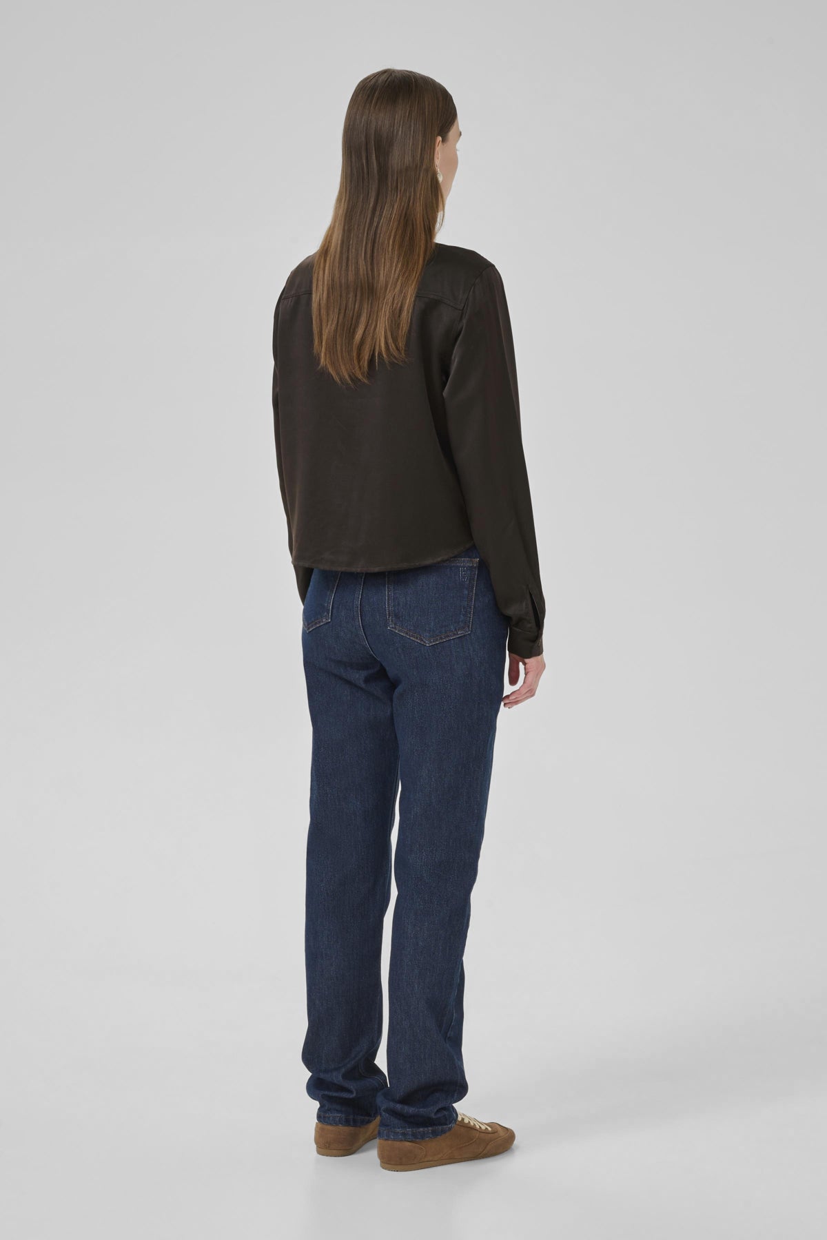 EstelleMW Short Shirt Espresso - 10705227