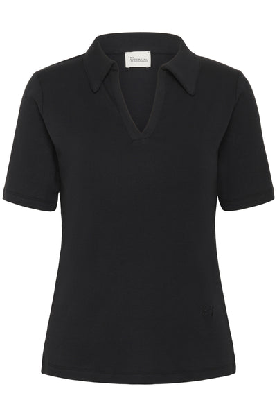 MandyMW Polo Tee Black - 10705230 Thumbnail