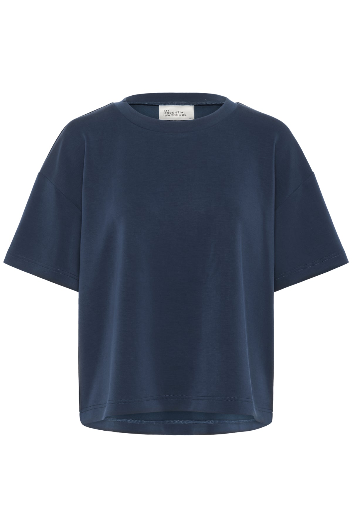 HelleMW EMB Boxy Tee After Midnight - 10705231