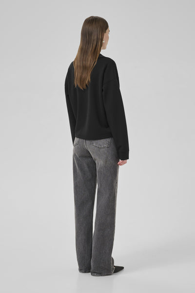 HelleMW Polo Blouse Black - 10705234 Thumbnail