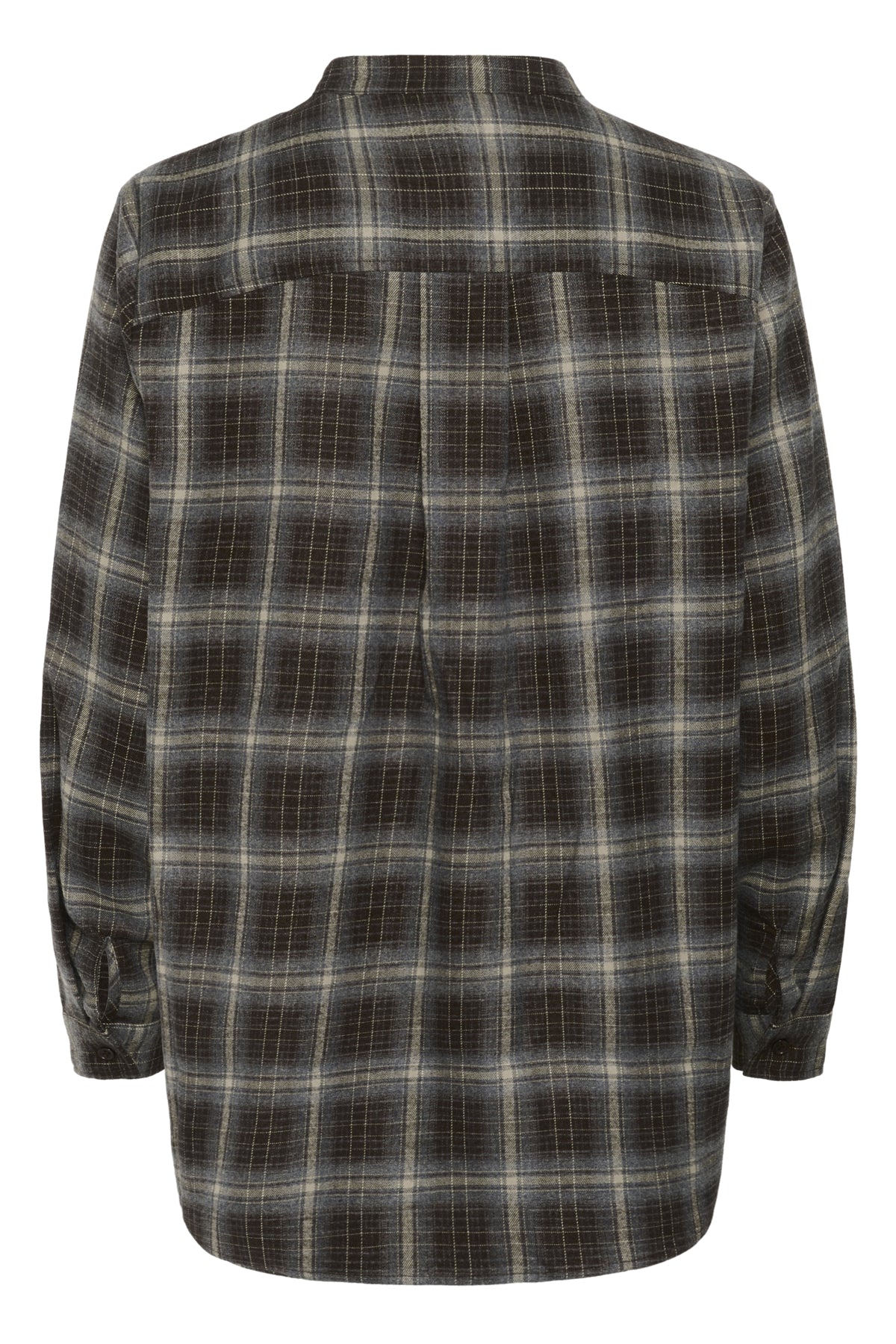 MarlyMW Shirt Espresso Check - 10705235