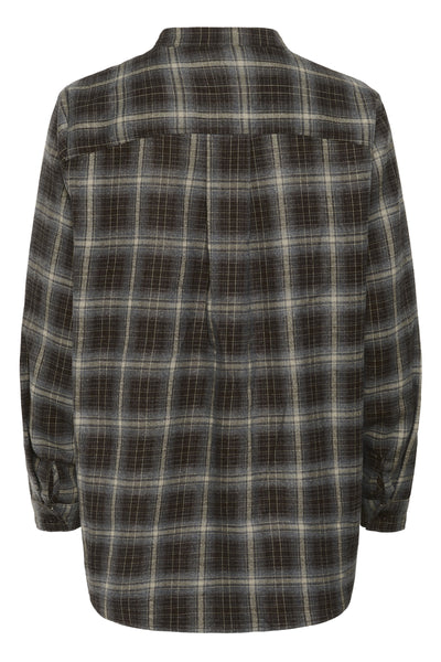MarlyMW Shirt Espresso Check - 10705235 Thumbnail