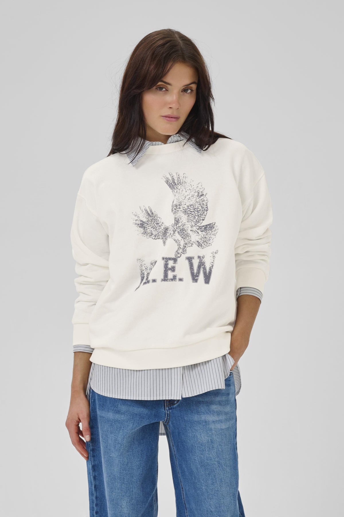 DiegoMW Eagle Sweat Snow White - 10705244