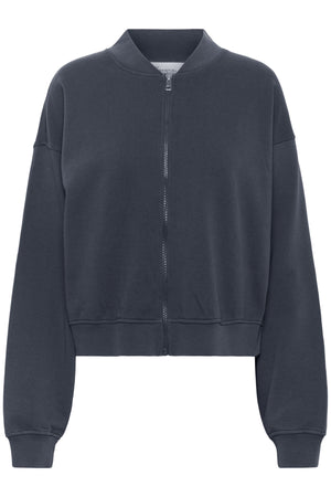 MetaMW Short Sweat Jacket Dark Grey Random Wash - 10705247