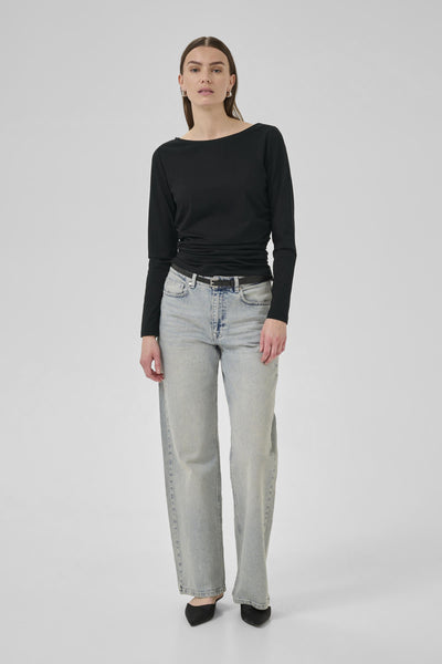 LeaMW Blouse Black - 10705254 Thumbnail