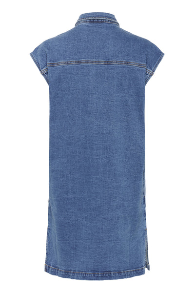 MWLeyla 144 Shirt Dress Medium Blue Wash - 10705257 Thumbnail