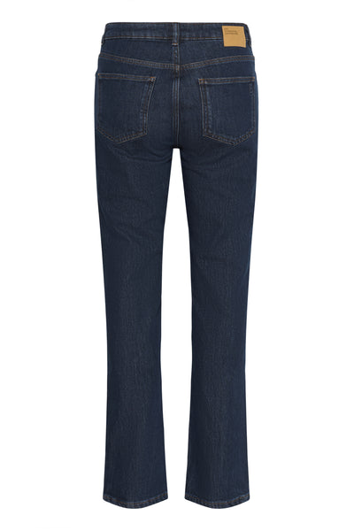 07 THE ISA 139 HIGH STRAIGHT Dark Blue Un-Wash - 10705264 Thumbnail