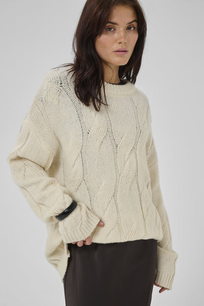 WillMW Knit Pullover Snow White - 10705280 Thumbnail